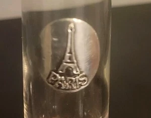 Eiffel Tower PARIS Shot Glass 4 Inches Tall - Picture 1 of 3
