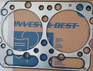 4058790 Pack de 3 JUNTAS CULATA GENUINA CUMMINS NT855 N14 - Imagen 1 de 2