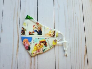 Candy Candy ,Terry Face anime Mask Reusable Washable ,pocket ,ears loops - Picture 1 of 2