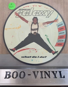 Galaxy What do I do 7" Vinyl Record Picture Disc Ex+ Con - Imagen 1 de 2