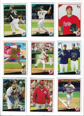 2009 Topps Baseball Vintage Cardboard Stock Throwback Logo Complete Your Set - Image 1 of 4