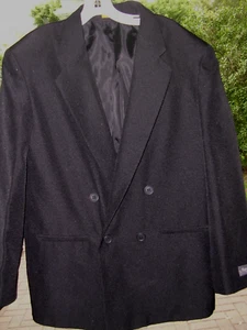 #A Boys Quality Van Heusen Black Suit Jacket Size 12 Reg NWT - Picture 1 of 5