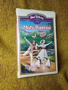 Mary Poppins (VHS, 1998) Walt Disney Masterpiece Collection Clamshell Case - Picture 1 of 3