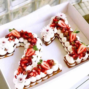 Zahlenschablonen für Zahlenschablonen Festival-Kuchenformen - Bild 1 von 10