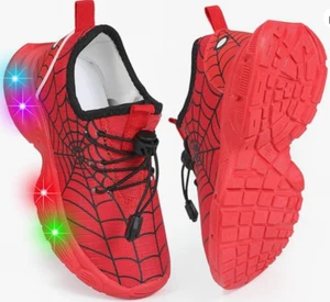 Boy Festive Tennis Shoes for Children's Parties Breathable Light Up LED Shoes  - Picture 1 of 1