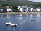 Photo 12X8 Off Ullapool Point Small Craft Moored Close To The Shore At Ull C2011