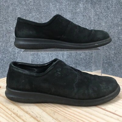 Zapatos Ecco Para Mujer 37 Caminar Informales Oxford Cuero Negro Con Cordones Punta Redonda Cómodos Foto 1 de 4