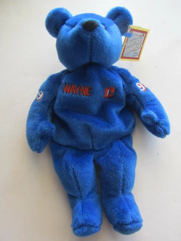 SALVINOS WAYNE GRETZKY BAMMERS NHL RANGERS 99 BEANIE BABY BAG PLUSH EMBROIDERED Cover