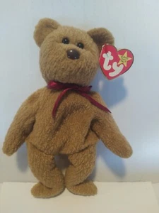 Vintage NY Mets “Curly” Beanie Baby, Stub Shea & Curly trading card - Picture 1 of 4