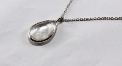 IPPOLITA ROCK CANDY LARGE PEAR 925 STERLING SILVER QUARTZ MOP NECKLACE PENDANT - Image 1 of 4