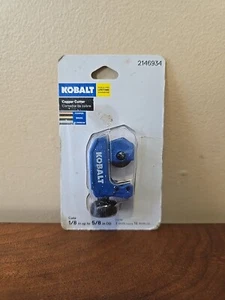 KOBALT Copper,Brass,Aluminum Pipe Cutter 1/8"to5/8" OD #2146934 - New - Picture 1 of 7