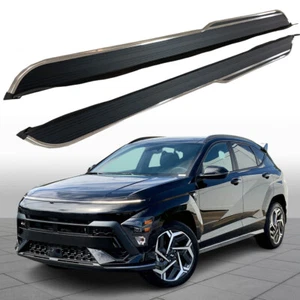 Stainless Running Board fit for Hyundai KONA SX2 2024 Side Step Nerf Bars - Picture 1 of 10