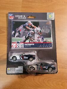 NFL Upper Deck NE Patriots Home & Road Diecast Cars Sealed Limited Edition 📈🔥