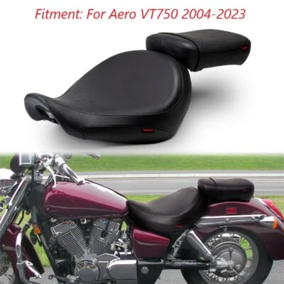 2004 2005 2006-2024 For Honda Shadow Aero VT750C Seat Rider & Passenger Two-Up - Изображение 1 из 4