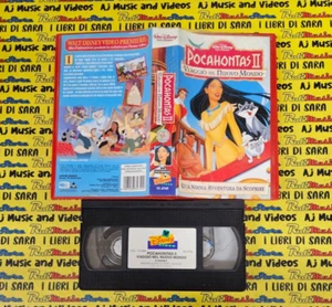 VHS film* POCAHONTAS II viaggio nel nuovo mondo 1999 WALT DISNEY VS 4749 (F66)* - Picture 1 of 1