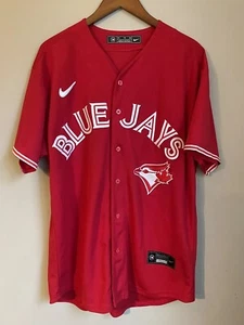 MLB Baseball Canada Day Toronto Blue Jays Matt Chapman 26 genäht Trikot XL rot - Bild 1 von 5