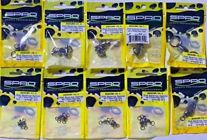 SPRO Ball Bearing Swivel w/2 Welded Rings - Choose Small & Value Packs Available - Picture 1 of 1