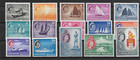Malaya- Singapore @ 1955 QEII 1st  Definitive Set Stamps MNH Nice Priced @GB1246