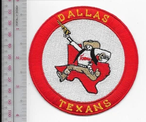 Football Dallas Texans American Foorball League AFL Team 1960 - 1962 Promo Patch - Picture 1 of 1