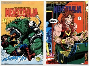 Lotto di 2 - Newstralia #3 & #5 - Innovazione - 1990 - F - Foto 1 di 5
