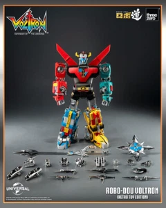 *PREORDER* VOLTRON Robo-Dou Action Figure Voltron Retro robot THREEZERO - Imagen 1 de 3