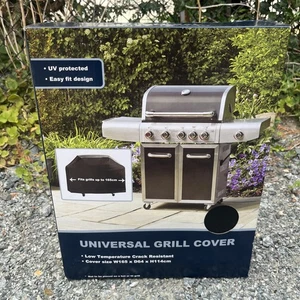 UNIFLAME UNIVERSAL BBQ COVER 165 x 64 x 114 cm HEAVY DUTY BARBECUE PROTECTOR NEW - Picture 1 of 4