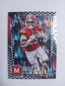 NOLAN RAY 2025 BOWMAN U CHROME 1ST #77 BLACK WHITE STEALTH /48 - Picture 1 of 2