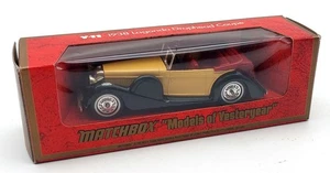Modelos Matchbox Nº 3568 de antaño Y11 1938 Lagonda cupé Drophead vintage - Imagen 1 de 4