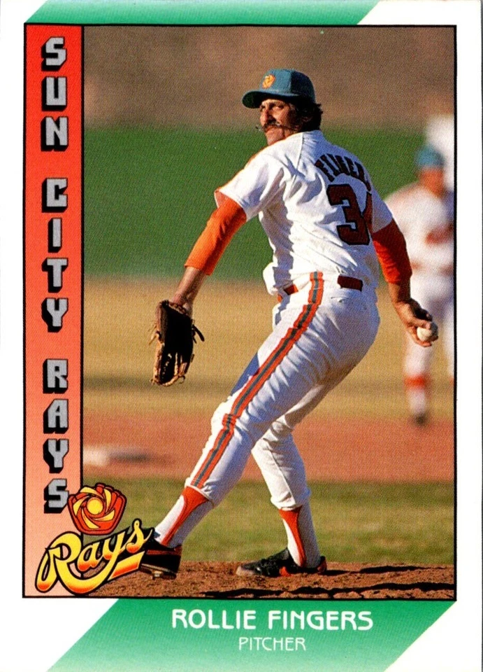 1991 Pacific Senior League Rollie Fingers #126B Sun City Rays Baseball Card - Image 1 of 2