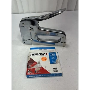 Arrow T50 Pro Heavy Duty Staple Gun And 1/2" T50 Staples - Picture 1 of 4