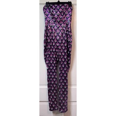 Mono Ramy Brook Ramona Geométrico Lentejuelas Talla XS-S Foto 1 de 4