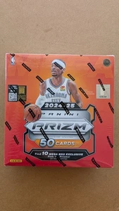 2024-25 Panini Prizm NBA BASKETBALL Mega Box NEW SEALED 5 Packs/ 50 Cards - Picture 1 of 1