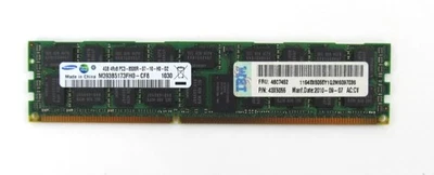 IBM 46C7448 4gb (1x4gb) PC3-8500 DDR3 1066mhz RDIMM zj - Image 1 of 2