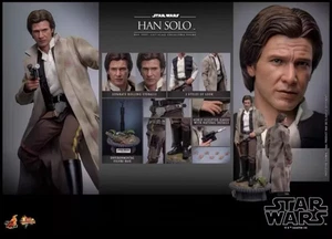 EN STOCK Nuevo Hot Toys MMS740 Star Wars Episodio VI El Retorno del Jedi Han Solo - Imagen 1 de 5