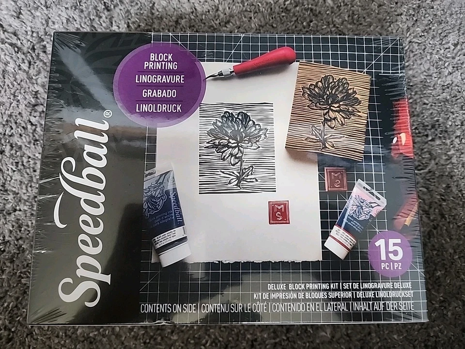 Speedball Deluxe Block Printing Kit - Image 1 of 1