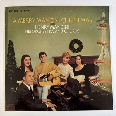 Henry Mancini A Merry Mancini Christmas Vinyl LP VG+/VG+ Foto 1 de 4