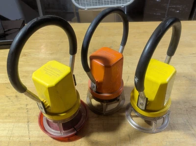 Lote de 3 Starlite SIN PROBAR 292 y 222 Amarillo Naranja Linterna Ferrocarril Luz Lámpara Foto 1 de 4