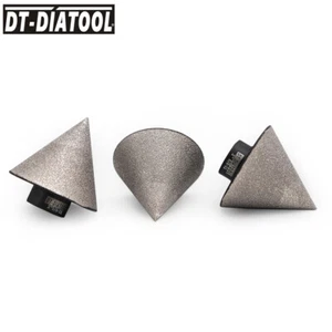 3 Stück 2 Zoll Trocken Diamant Fasenfräser 50 mm Vergrößerung Kegelfräser Bohrer - Bild 1 von 9