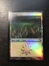 Foil Shadowmoor Plains 282 x1 Magic card MTG