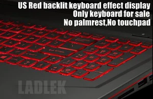 Teclado EE. UU. para MSI GL73 7RD(MS-17C4)/GL73 8RC/8RD(MS-17C6)/GL73 8RE(MS-17C5) - Imagen 1 de 2