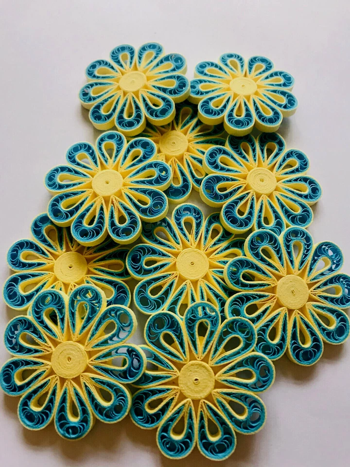 DIY Paper Quilling Handmade Flowers Craft Wall Deco Art New Greeting Card Lot-20 - image 1 of 1