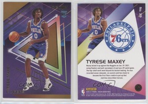 2020-21 Panini Recon Holo Bronze Tyrese Maxey #39 Rookie RC