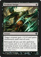 4 Virulent Swipe - LP - Rise of the Eldrazi - mtg - x4 4x