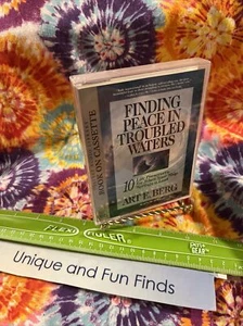 Finding Peace in Troubled Waters Audiobook Cassette By Berg, Art E. - EUC - Picture 1 of 5