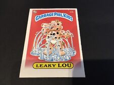 Garbage Pail Kids Series 1 uk 1985 - LEAKY LOU 23b Coward’s License (Excellent)