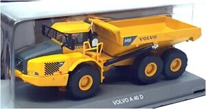 Atlas Editions 1/72 Scale MX4ALA0002 - Volvo A40D Tipper Truck - Yellow