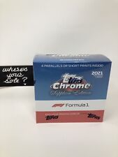 2021 Topps Chrome Sapphire Edition Formula 1 One F1 Racing Card Sealed Hobby Box