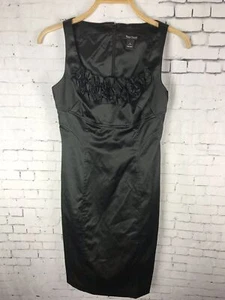 VESTIDO DE MERCADO NEGRO CASA BLANCA TALLA 2 MINI NEGRO FIESTA SIN MANGAS (A37) - Imagen 1 de 7