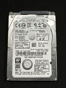 Hitachi Festplatte 500 GB 5400 1/MIN 0J23475 H2T500854S7 Z5K500-500 - Bild 1 von 1