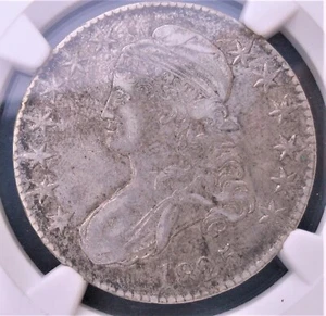 1825  50 Cents , NGC  XF details , nice silver coin      # 1354 - Picture 1 of 4